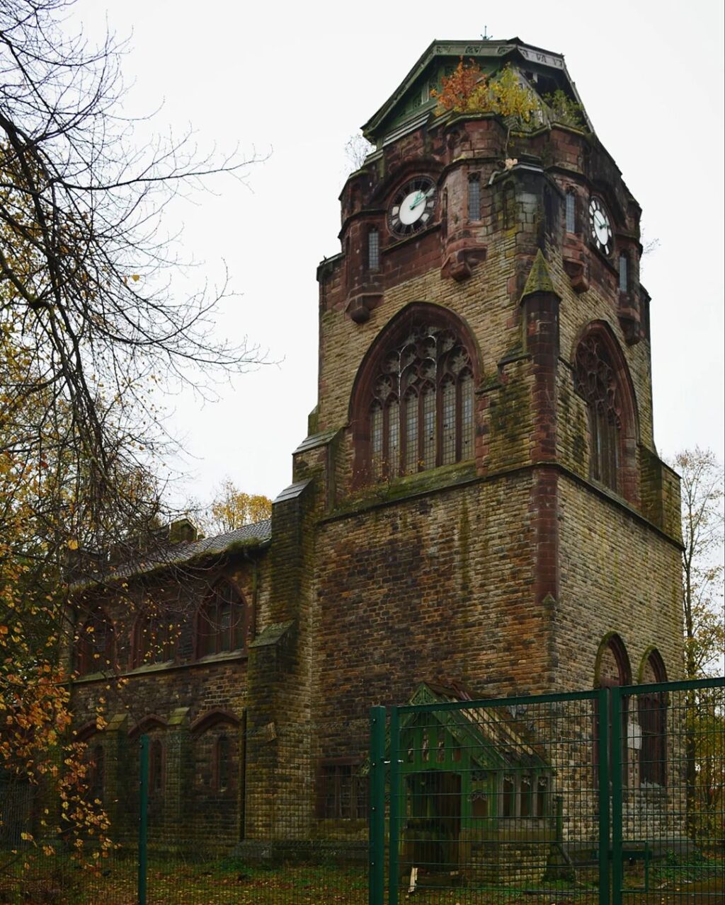 Abandoned Agecroft Chapel, Cemetery & Crematorium