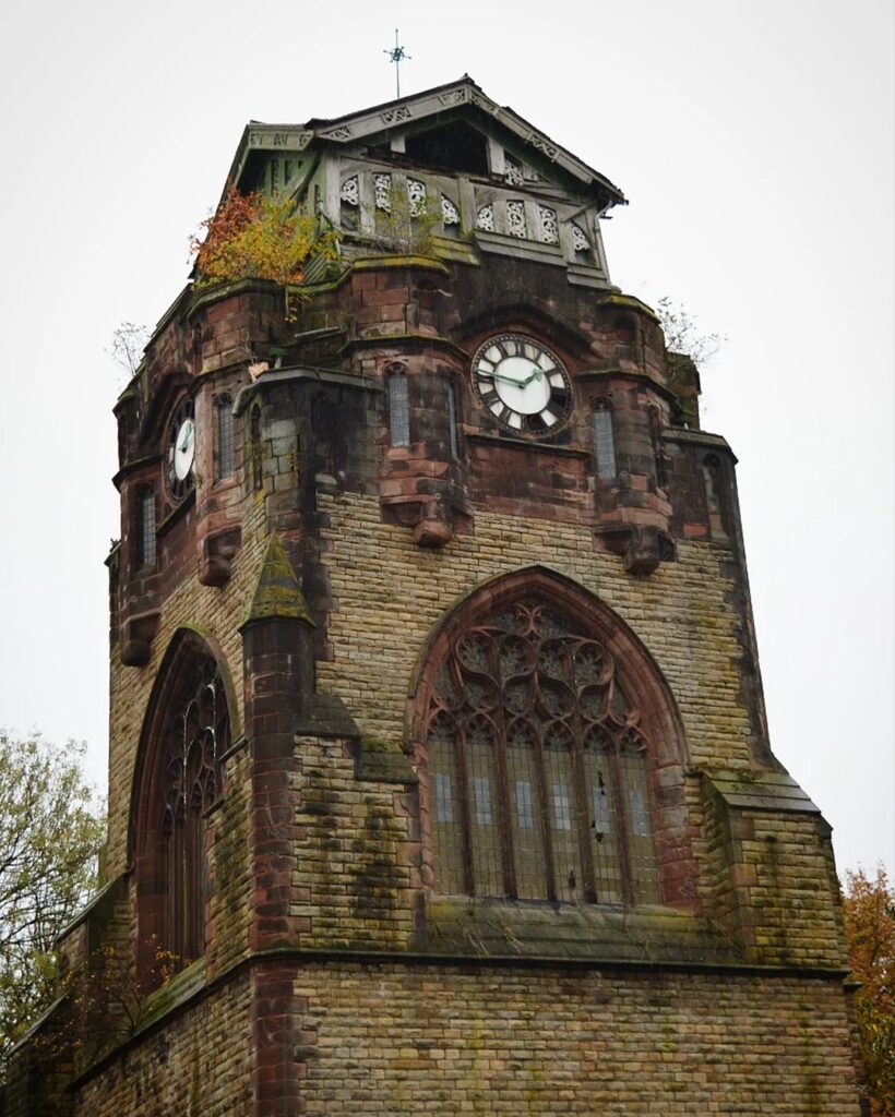 Abandoned Agecroft Chapel, Cemetery & Crematorium