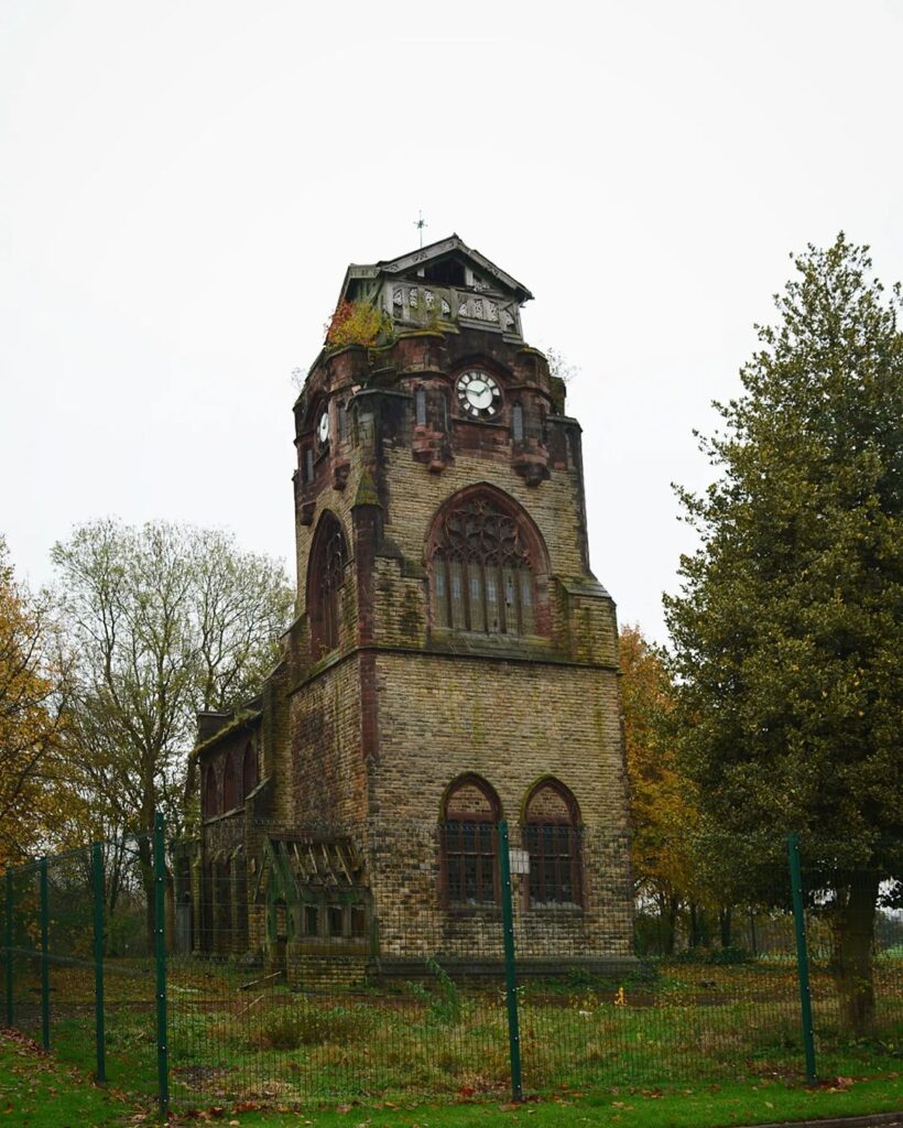 Abandoned Agecroft Chapel, Cemetery & Crematorium