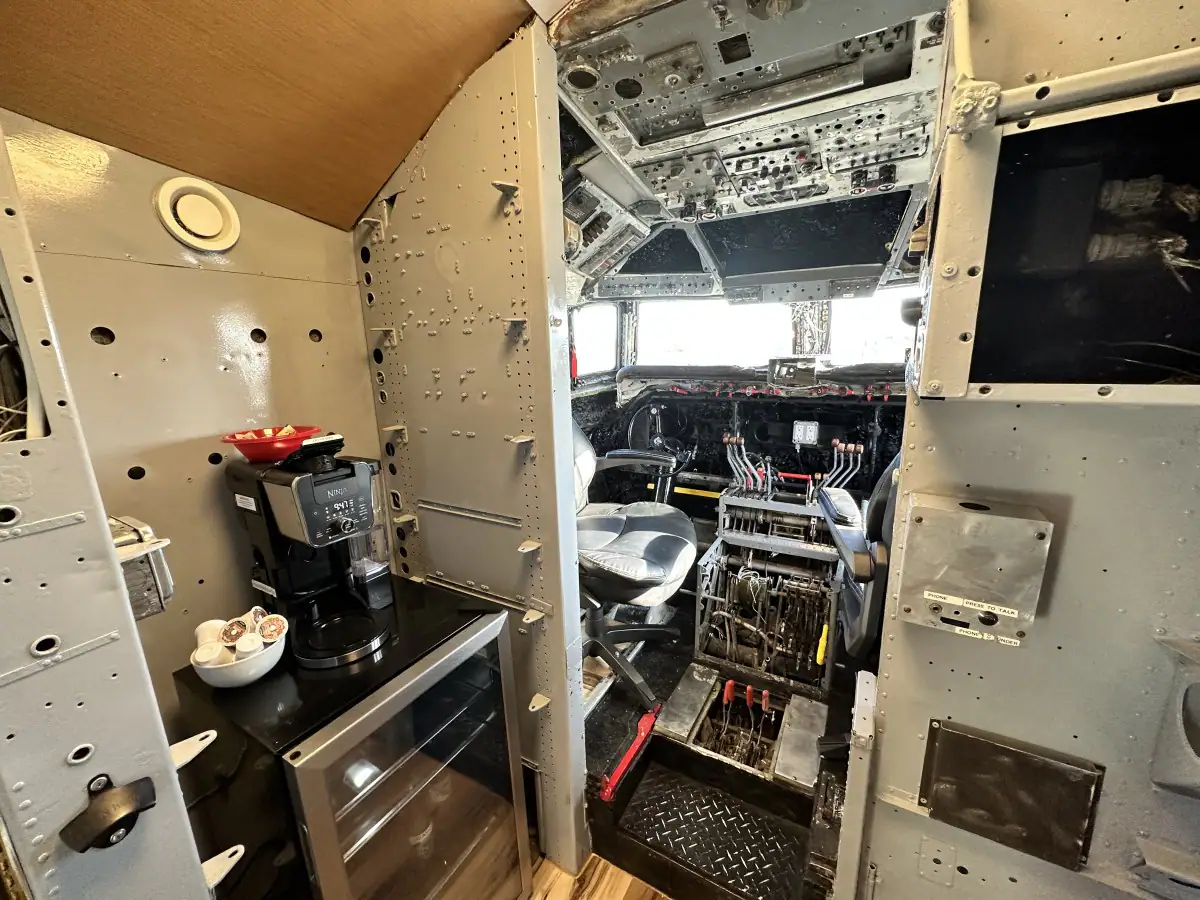 Transforming an Abandoned Airplane into a Home