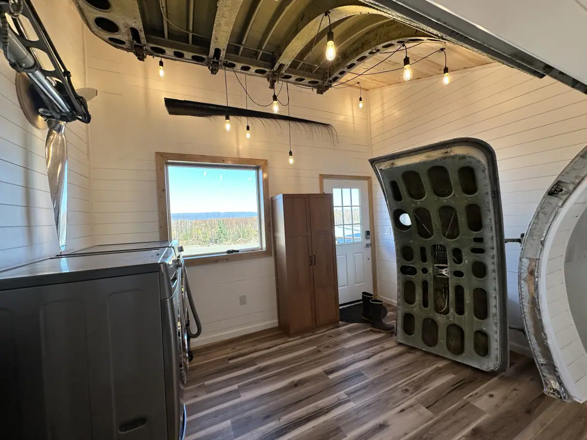 Transforming an Abandoned Airplane into a Home