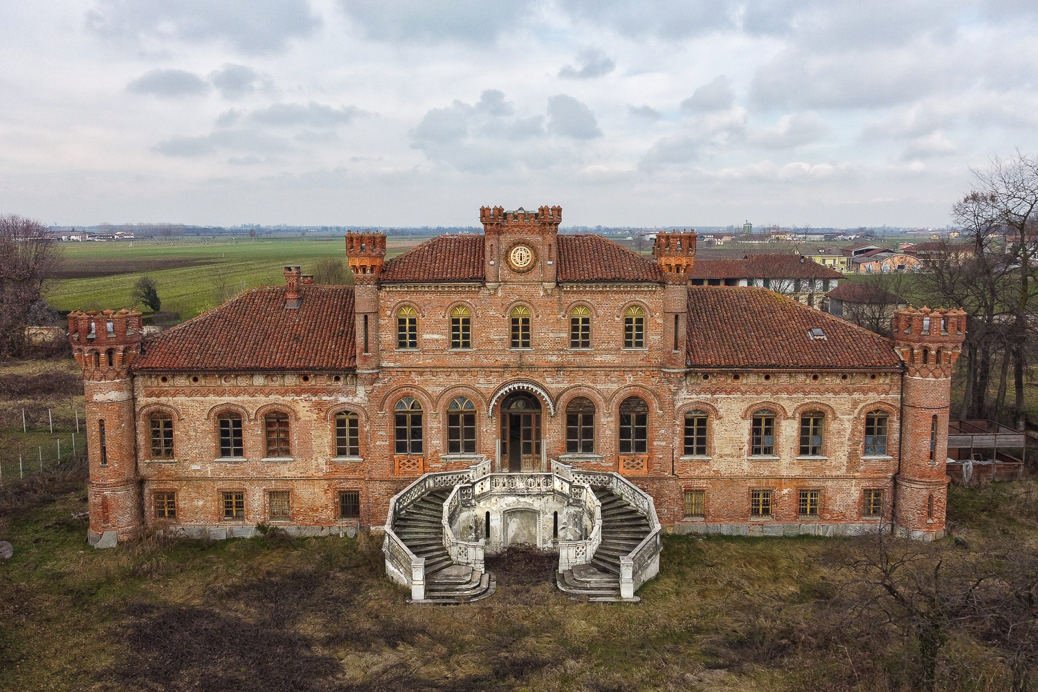 Abandoned Marene Castle In Italy