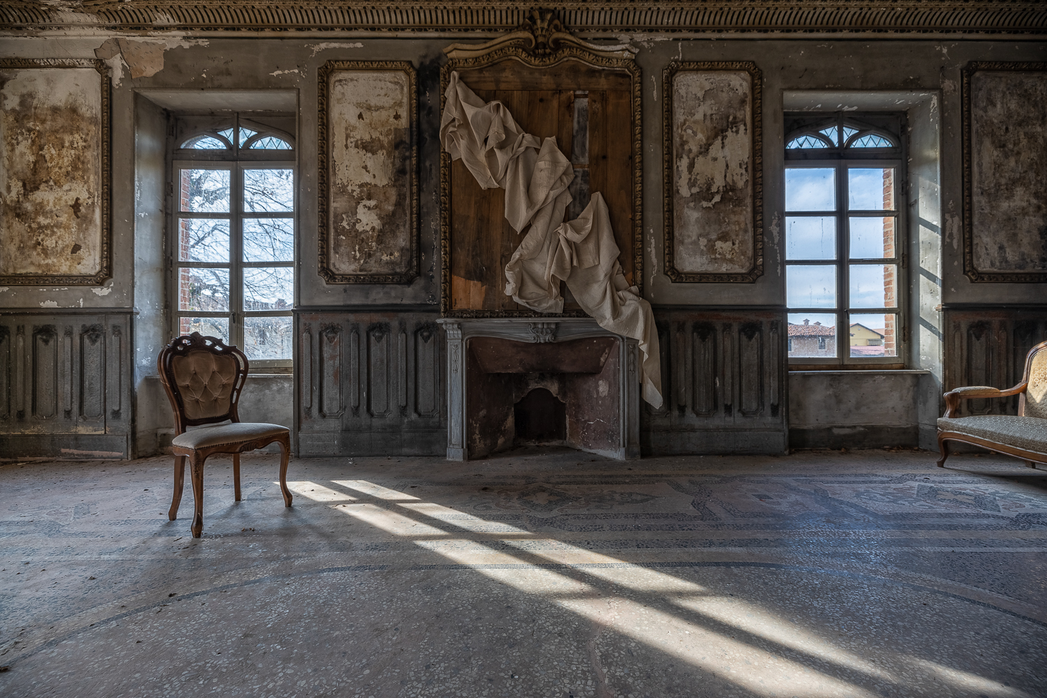 Abandoned Marene Castle In Italy