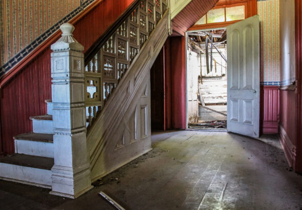 Abandoned John McCown House in Georgia