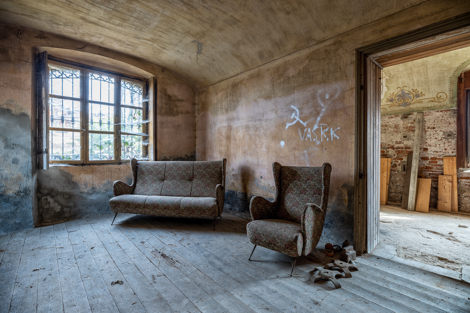 Abandoned Marene Castle In Italy