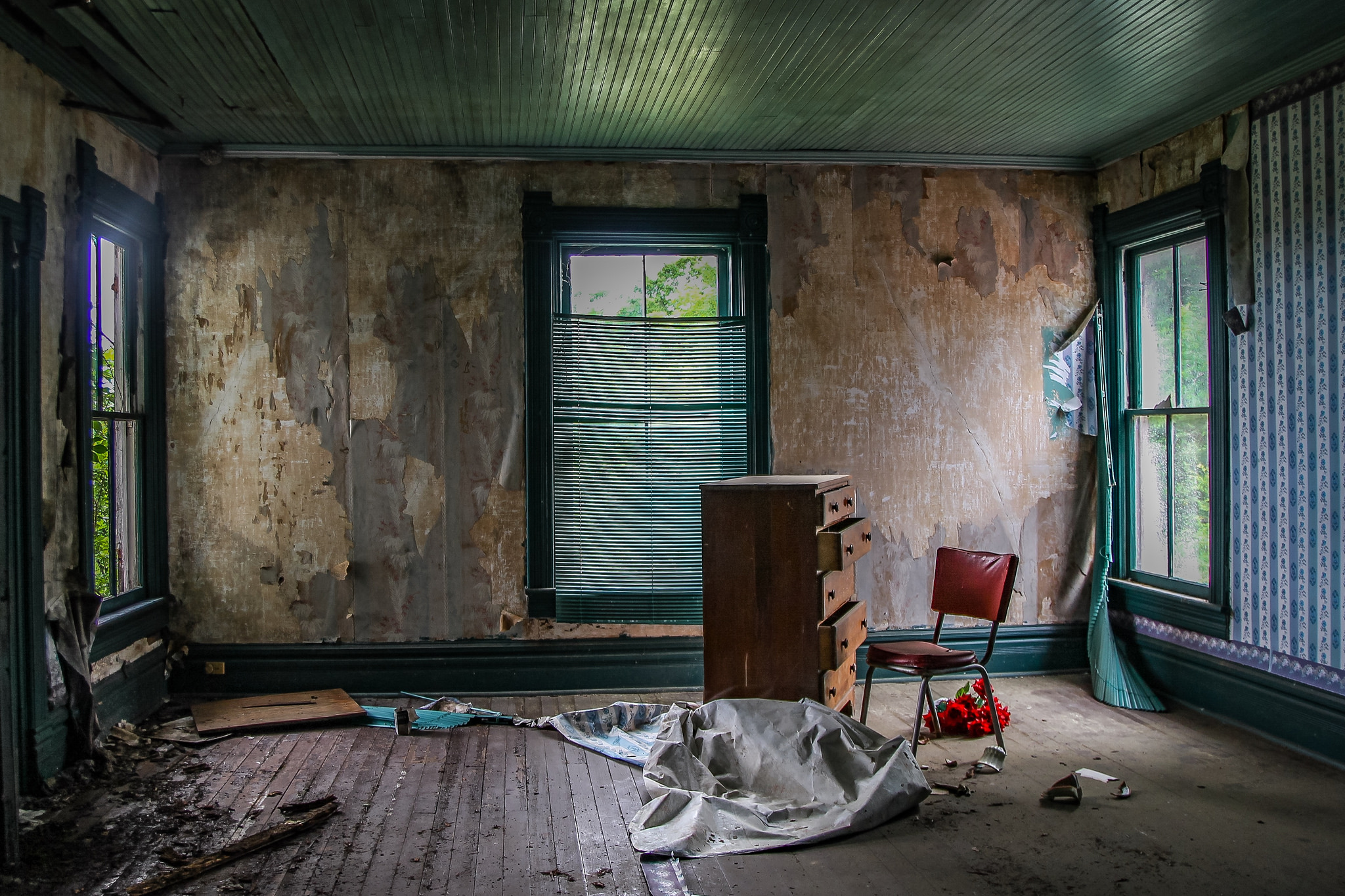 Abandoned John McCown House in Georgia