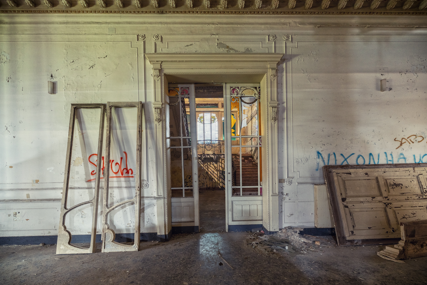 Abandoned Villa Zanelli in Italy