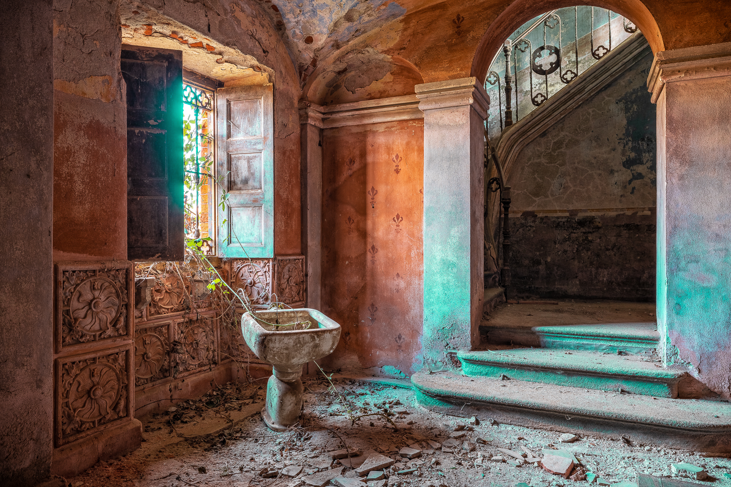 Abandoned Marene Castle In Italy