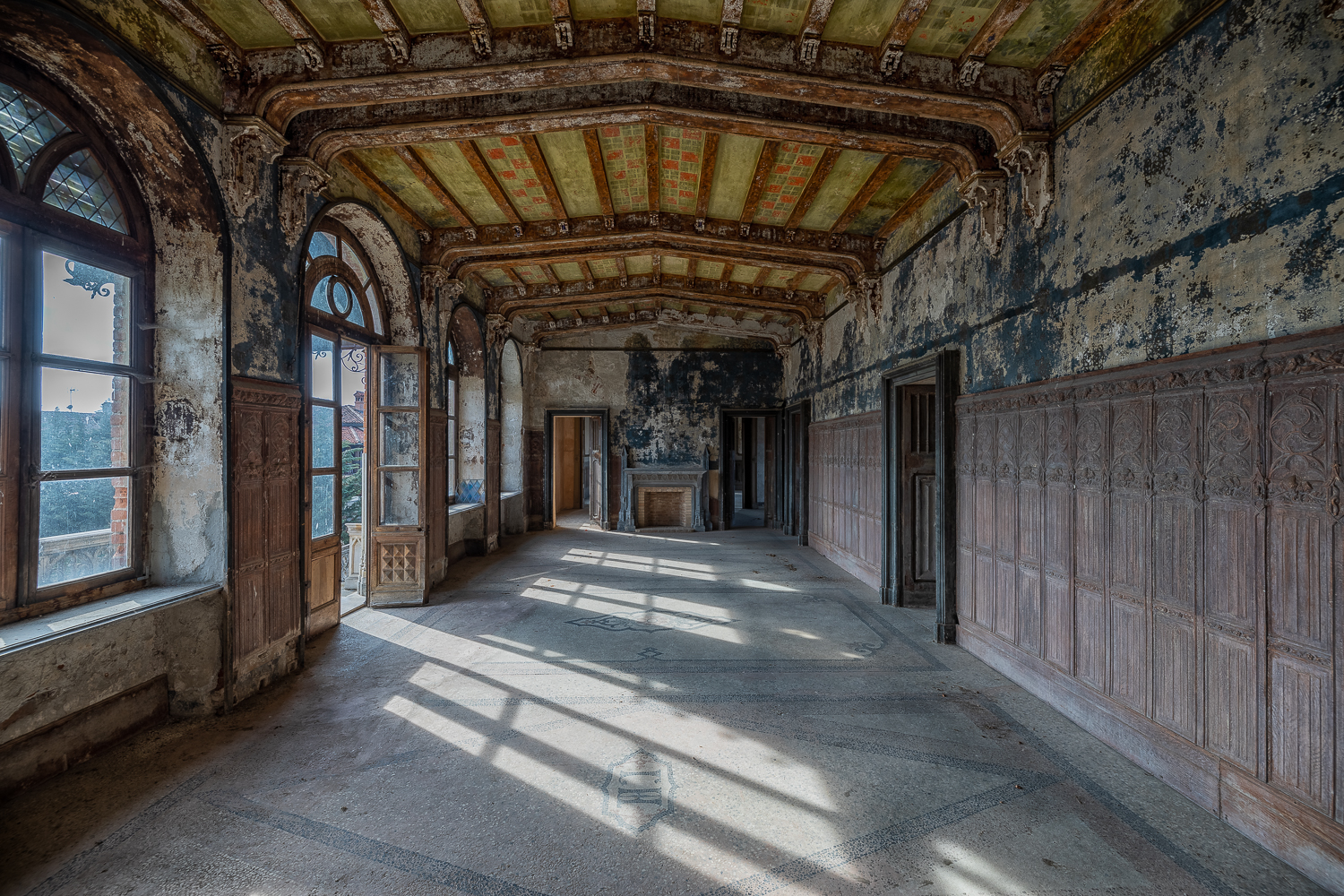 Abandoned Marene Castle In Italy