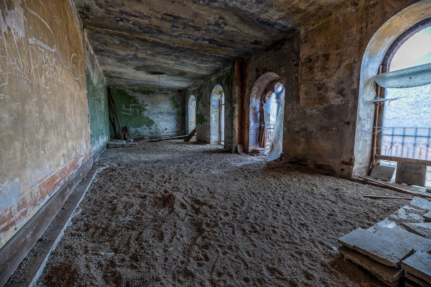 Abandoned Marene Castle In Italy