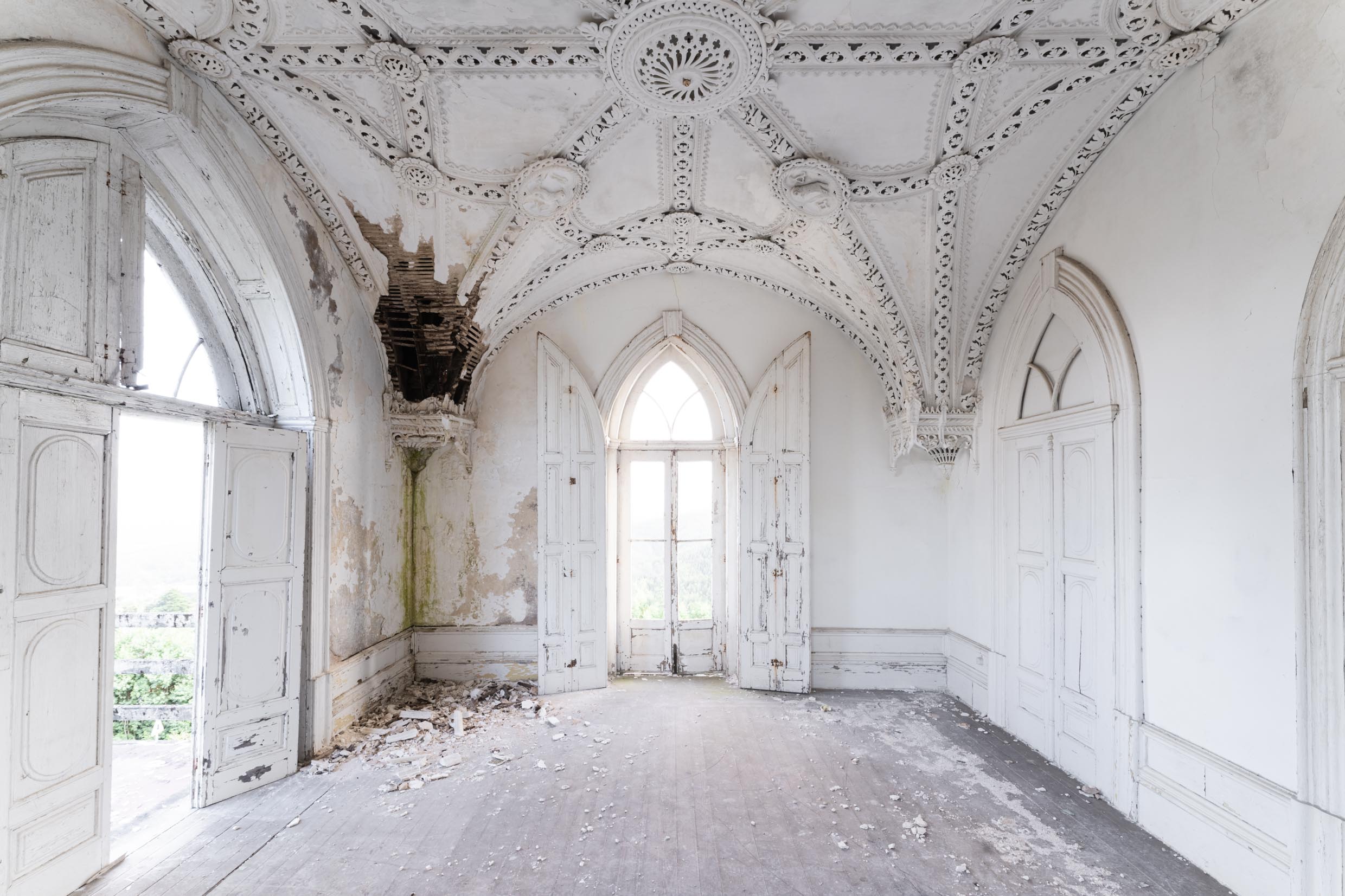 Abandoned Casa Azul in Portugal