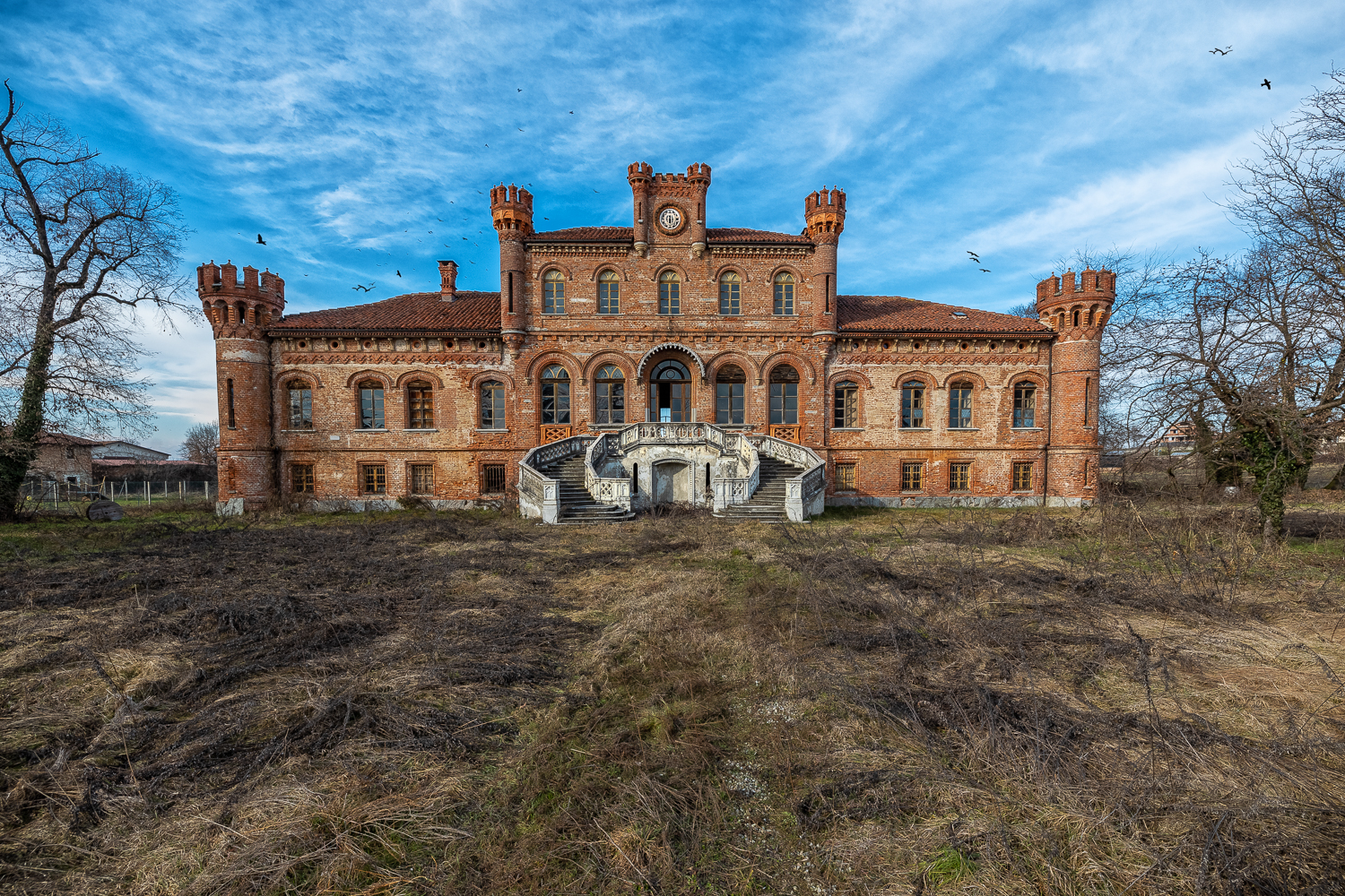 Abandoned Marene Castle In Italy