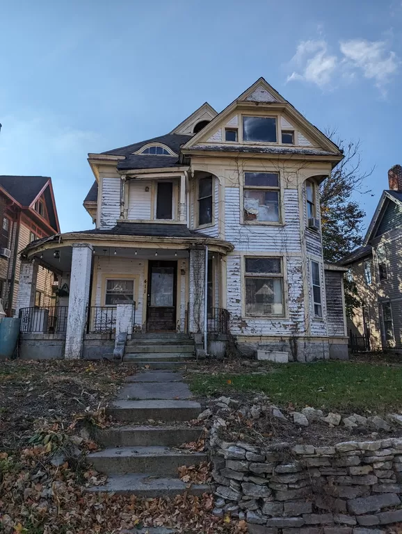 Abandoned Victorian House in Indiana