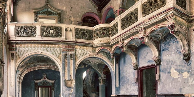 Abandoned Spitzer Castle in Serbia