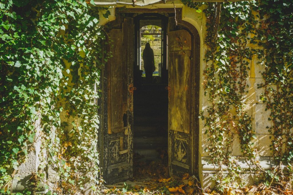 Abandoned Spitzer Castle in Serbia.