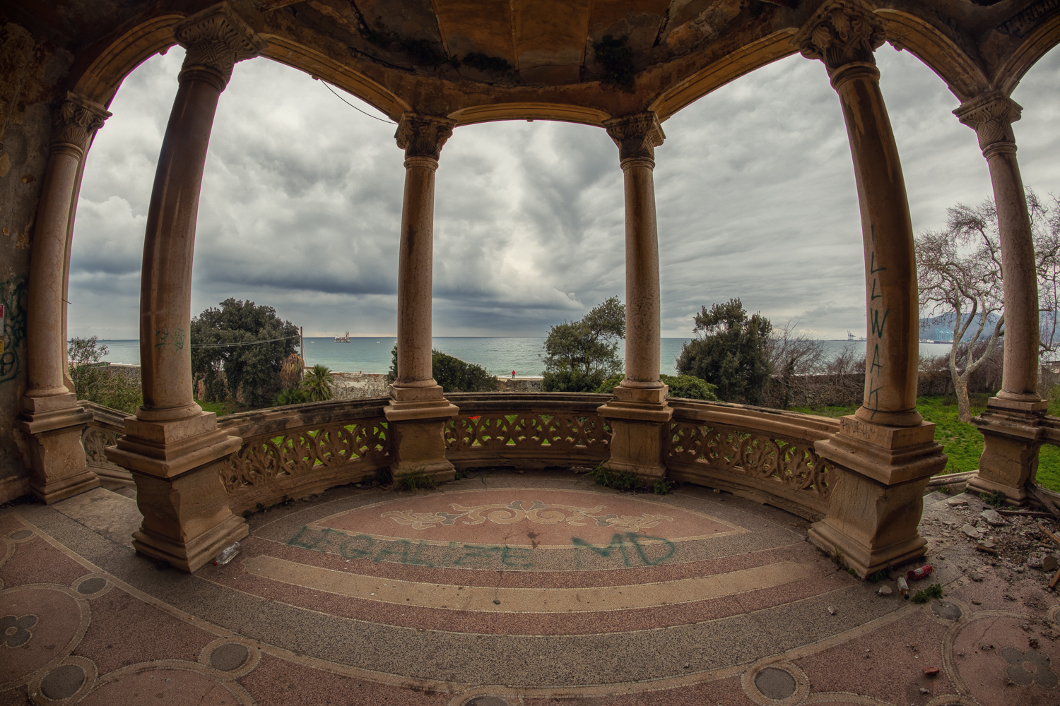 Abandoned Villa Zanelli in Italy