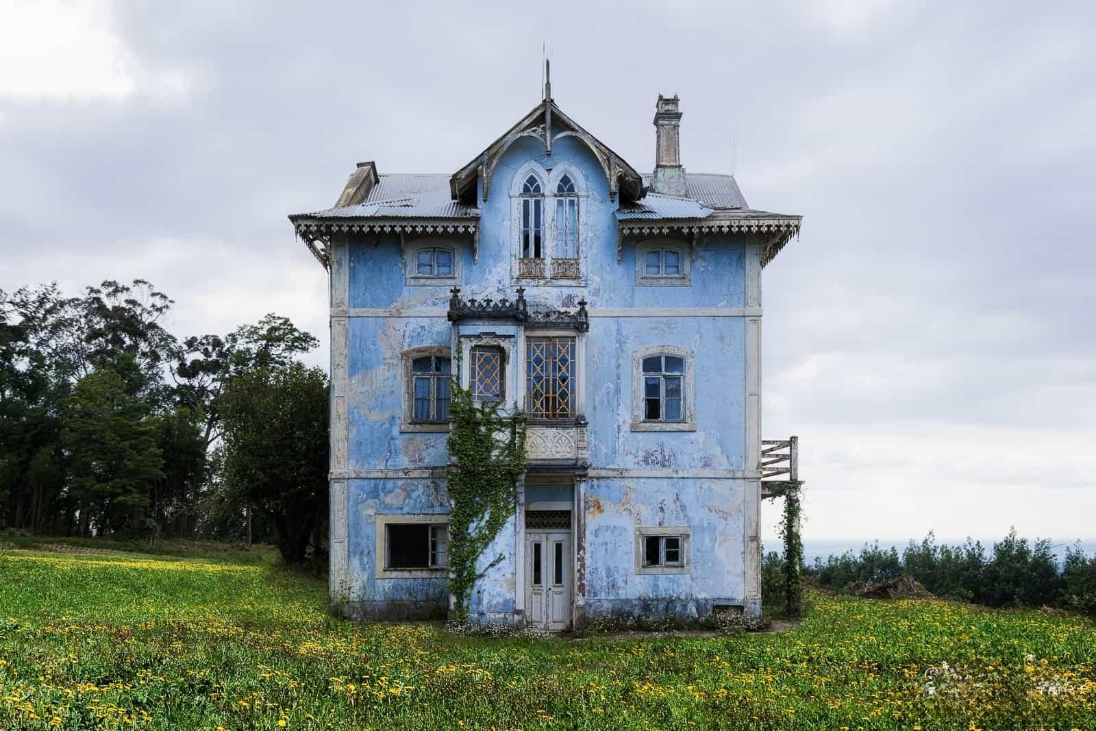 Abandoned Casa Azul in Portugal