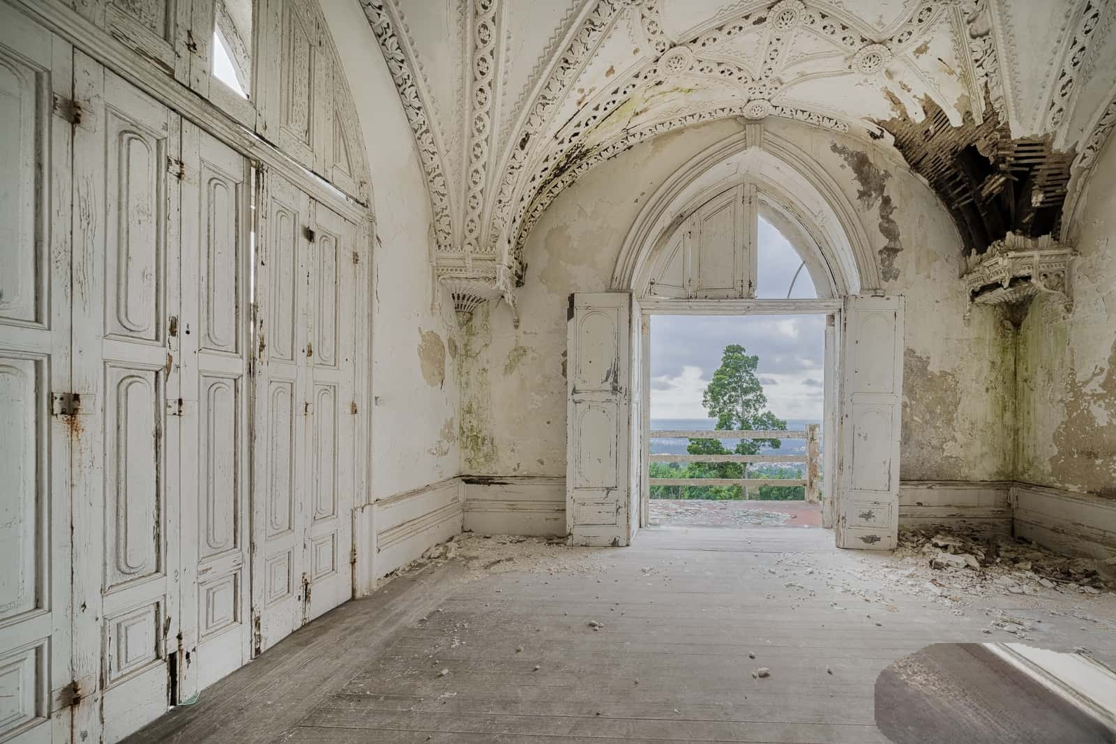 Abandoned Casa Azul in Portugal