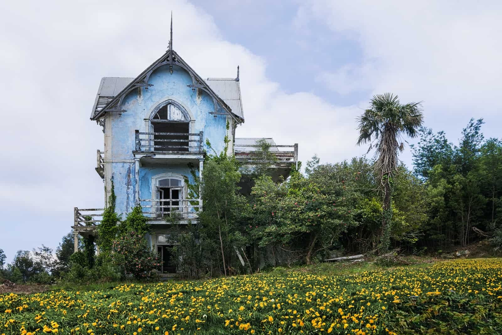 Abandoned Casa Azul in Portugal