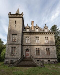 Abandoned Castle Château de Leuhan In France
