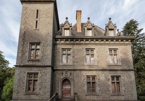 Abandoned Castle Château de Leuhan In France