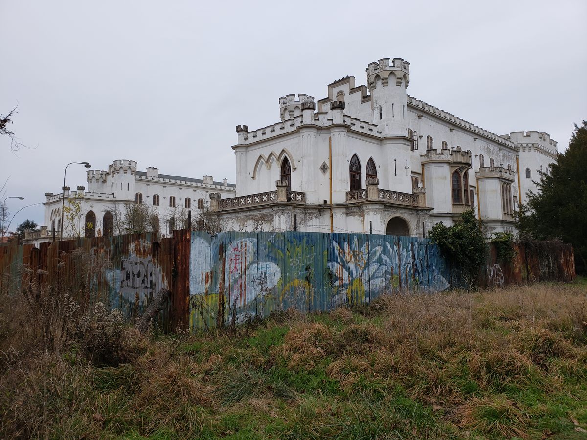 Abandoned Rusovce Mansion in Slovakia