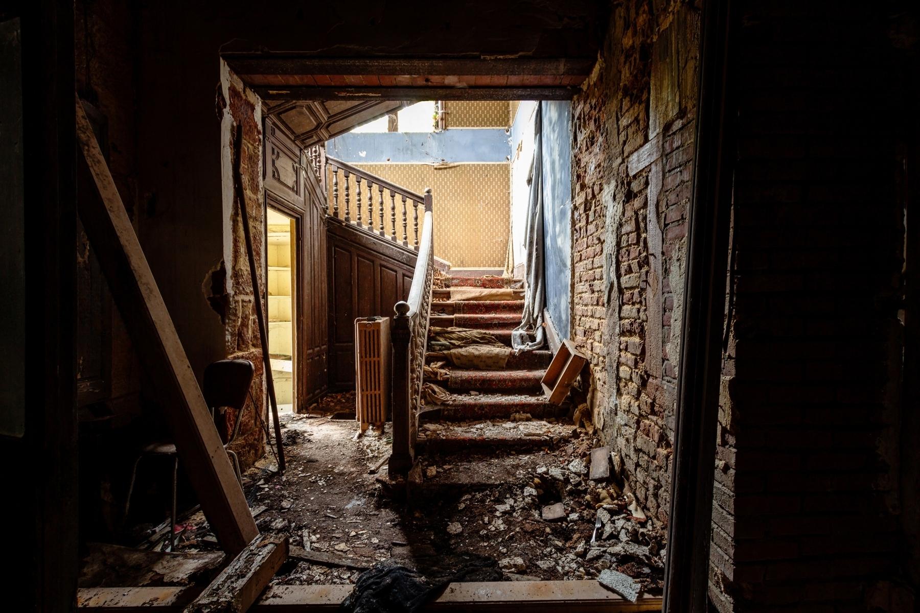 Abandoned Andermatt Castle in France