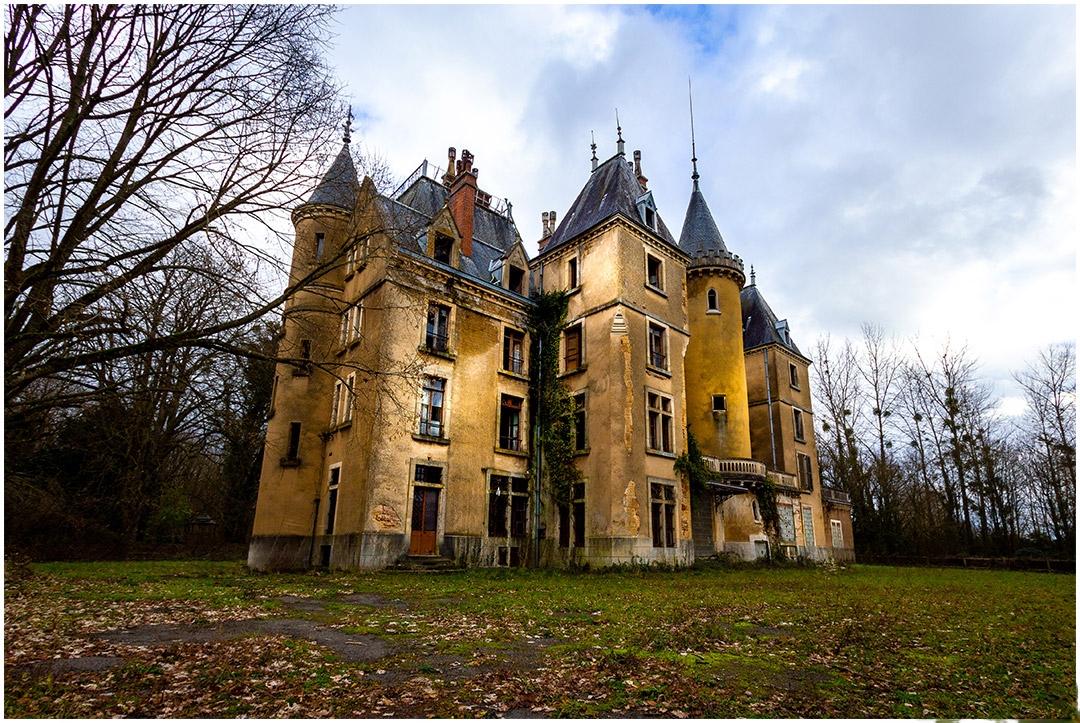 Abandoned Andermatt Castle in France