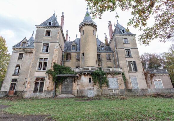 Abandoned Andermatt Castle in France