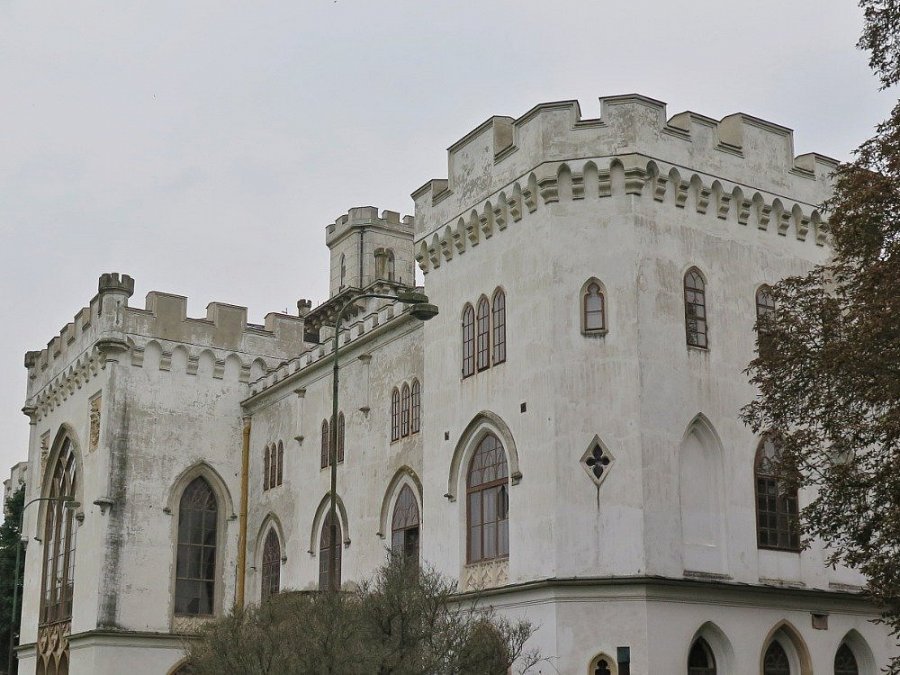 Abandoned Rusovce Mansion in Slovakia