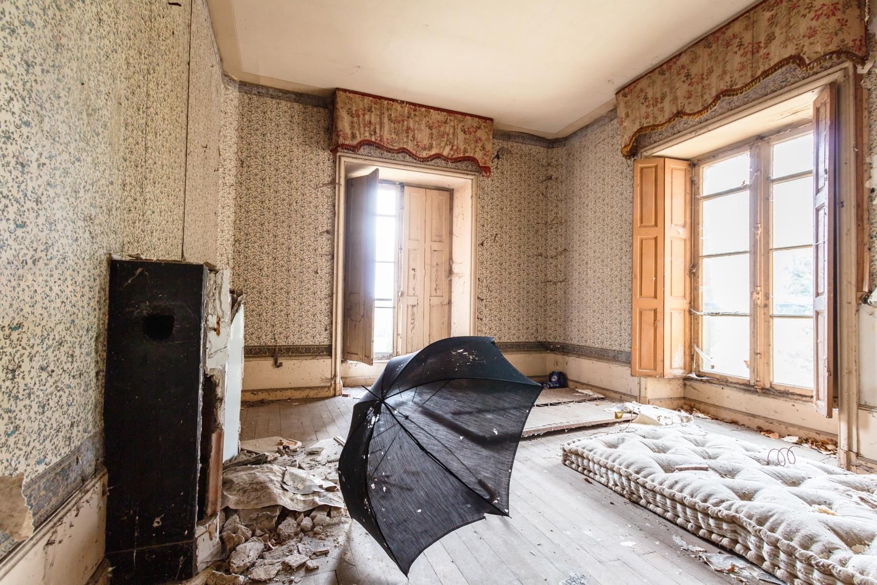 Abandoned Andermatt Castle in France