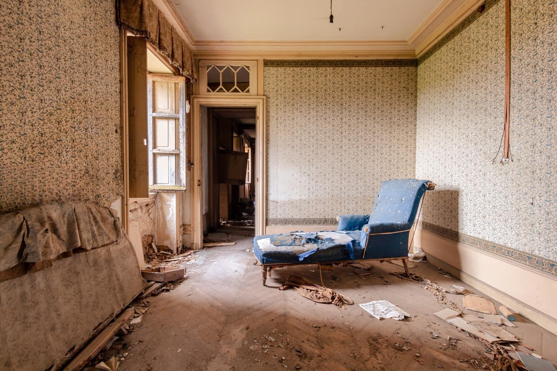 Abandoned Andermatt Castle in France