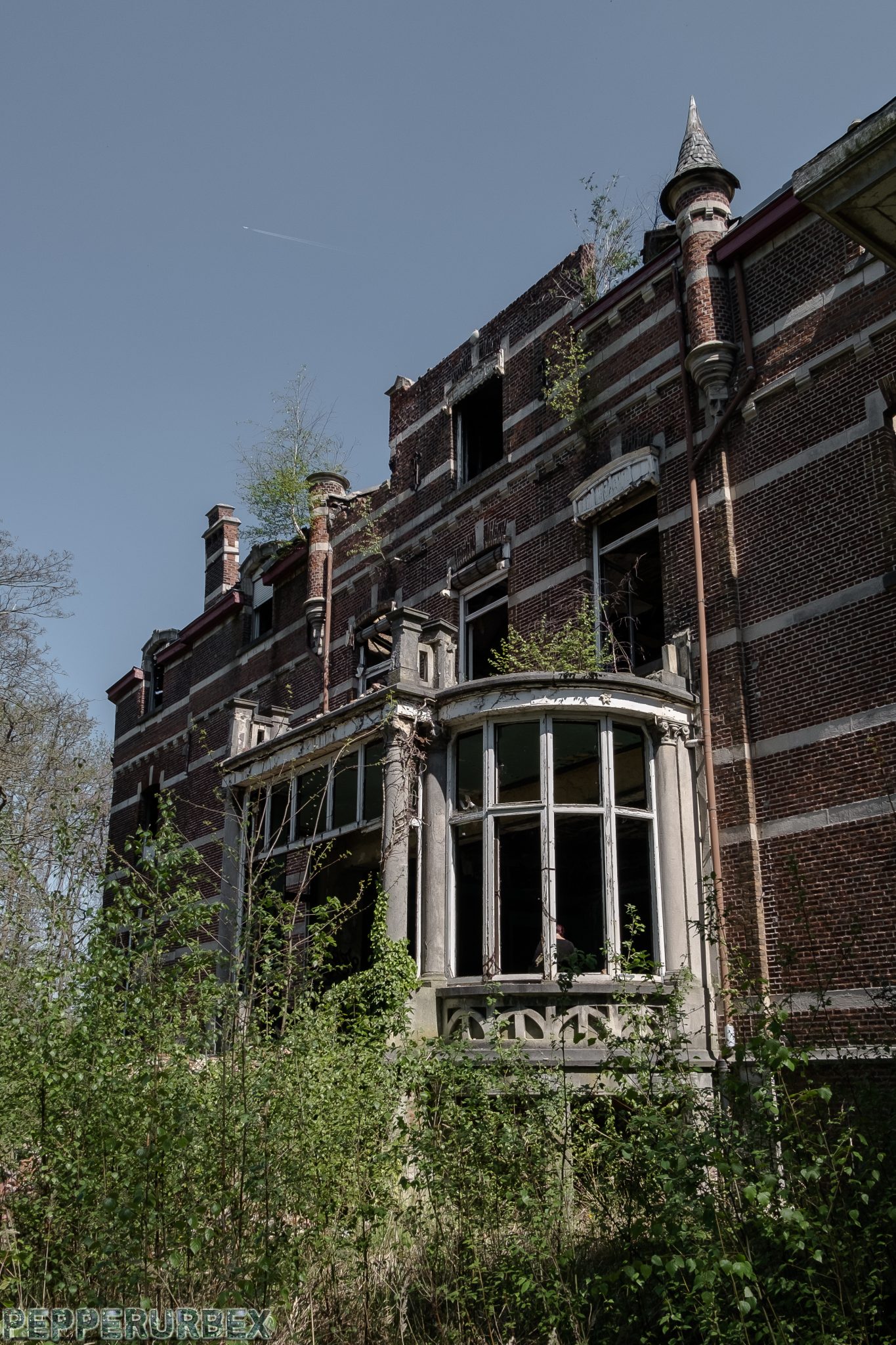 Abandoned Château Lindenbosch in Belgium