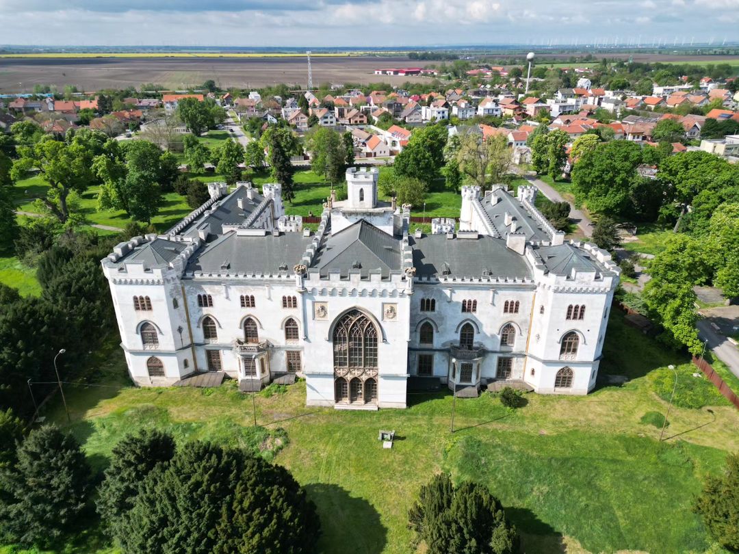 Abandoned Rusovce Mansion in Slovakia