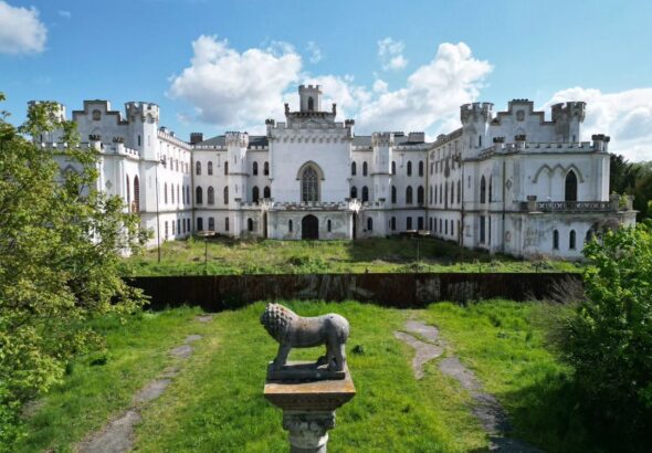 Abandoned Rusovce Mansion in Slovakia