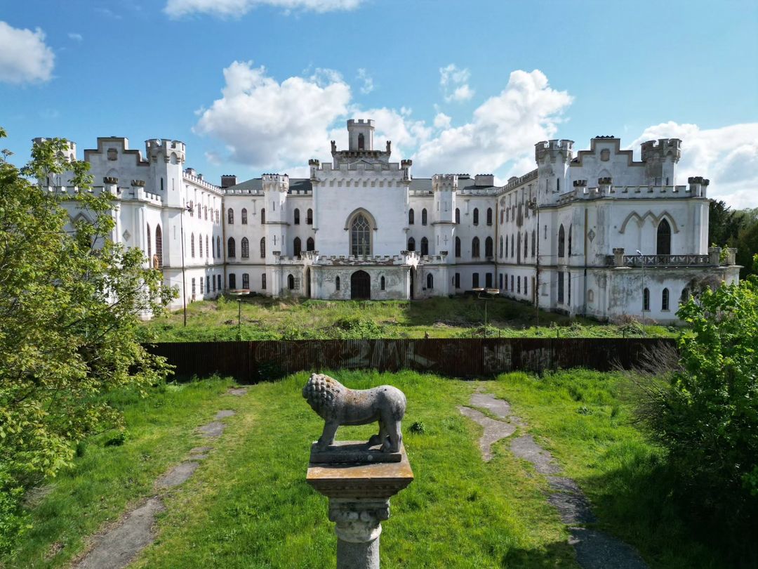 Abandoned Rusovce Mansion in Slovakia